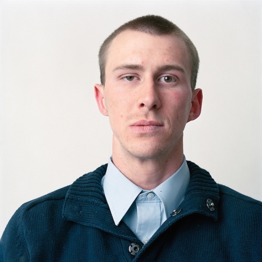 Young man in blue, 2009